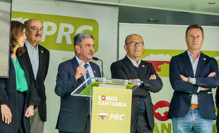 Revilla, Marcano, Blanco, Mazón, anteriores representantes del Gobierno PRC-PSOE.