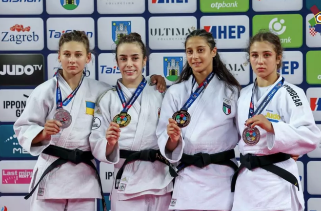 Aitana Díaz se proclamó campeona del Mundo de judo en la categoría cadete tras superar a la ucraniana Marharyta Miroshnichenko