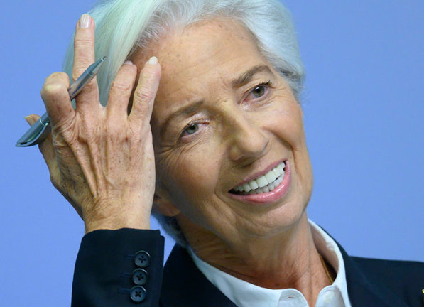 La presidenta del BCE, Christine Lagarde. / efe