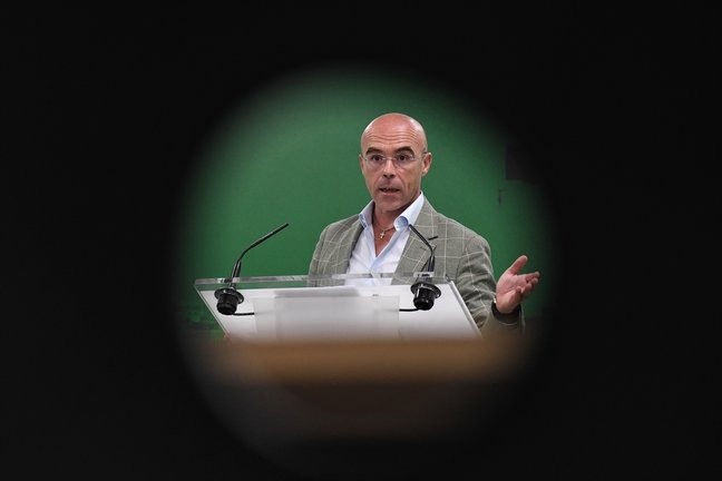 El secretario de Organización de Vox, Jorge Buxadé. EP / Fernando Sánchez / Archivo