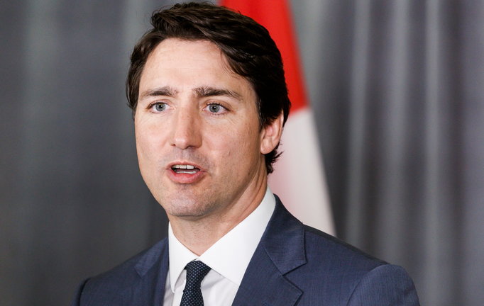 Fotografía de archivo en la que se registró al primer ministro de Canadá, Justin Trudeau. EFE/Justin Lane