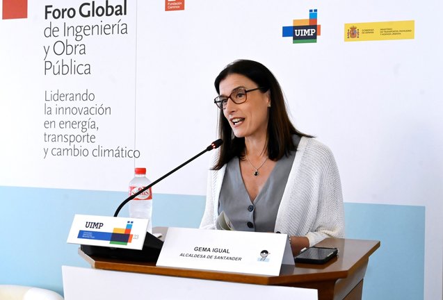 La alcaldesa de Santander, Gema Igual. / ALERTA