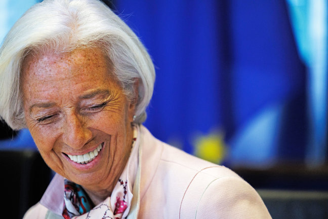 La presidenta del Banco Central Europeo (BCE), Christine Lagarde. / Olivier Matthys