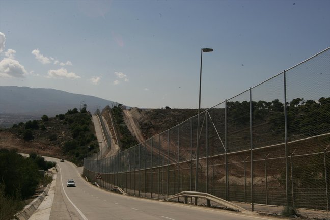 Valla fronteriza entre Marruecos y Melilla. / AEP