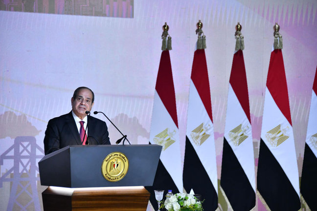 Abdelfatá al Sisi, presidente de Egipto. / EP
