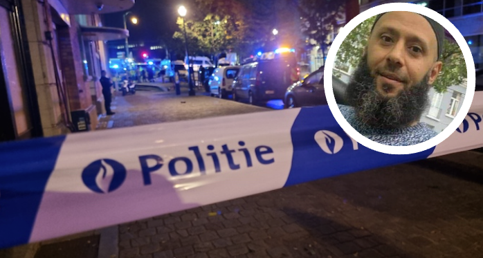 La imagen de la ilustración muestra a la policía en el lugar de un tiroteo en el Ieperlaan - Boulevard d'Ypres, Bruselas, lunes 16 de octubre de 2023.

Firma: Europa Press / Contacto / HATIM KAGHAT