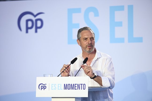 El vicesecretario de Economía del Partido Popular, Juan Bravo. EP / Joaquin Corchero
