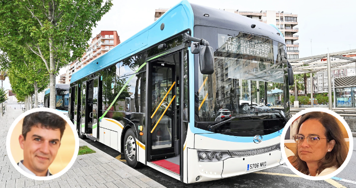 Los autobuses urbanos de Santander cuentan con un descuento del 50% hasta final de año. / ALERTA