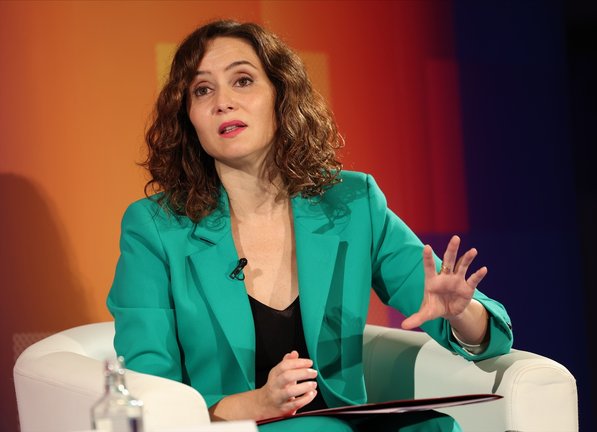 La presidenta de la Comunidad de Madrid, Isabel Díaz Ayuso. EP / Isabel Infantes