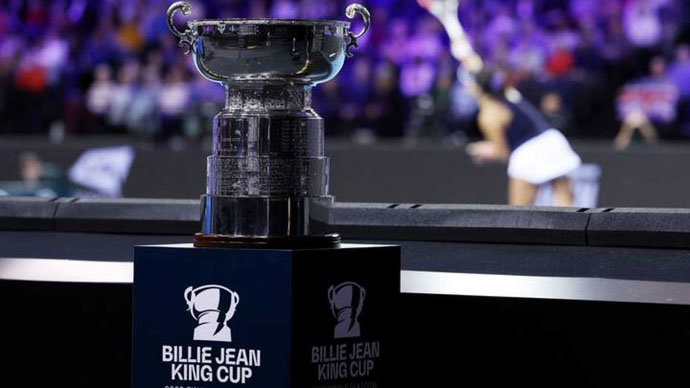 Copa de la Billie Jean Cup de tenis. / aee