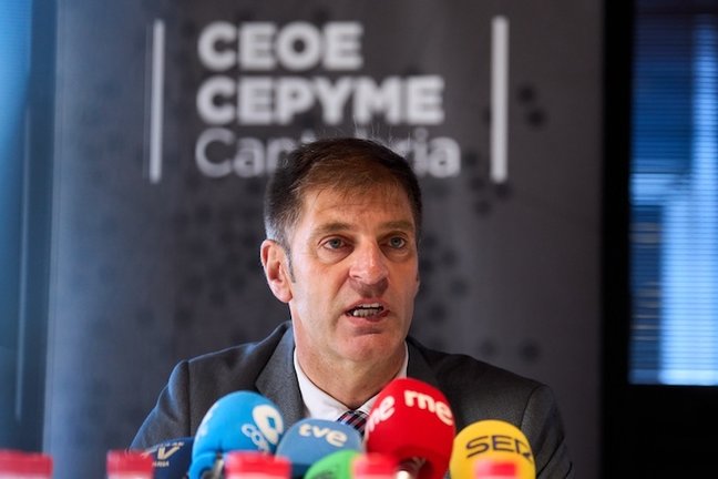 El presidente de CEOE-Cepyme Cantabria, Enrique Conde, hace balance de la legislatura y explica las peticiones de los empresarios a los partidos políticos para los próximos cuatro años.
JUANMA SERRANO-EUROPA PRESS
(Foto de ARCHIVO)
04/5/2023