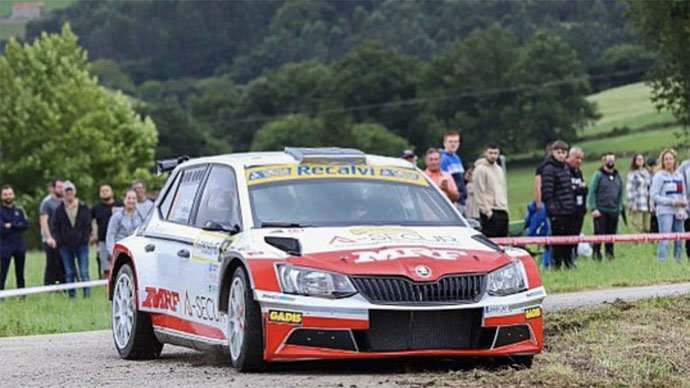 Alvaro Muniz, campeón de la pasada edición del rally. / aee