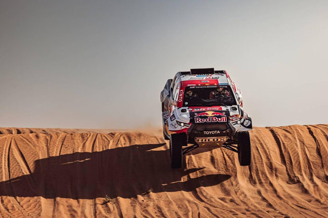 Una prueba del Dakar en una edición anterior. / aee