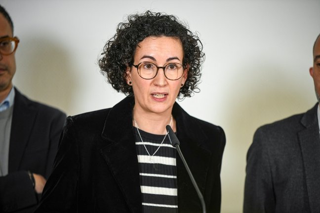 La secretaria general de ERC, Marta Rovira. EP