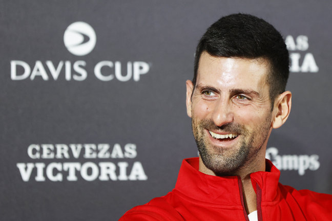 El número uno del tenis mundial, Novak Djokovic. EFE/ Jorge Zapata