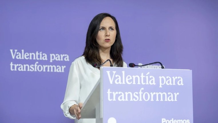 La secretaria general de Podemos pide a los suyos "aceptar el golpe y pasar página" y exige a Sánchez que rompa relaciones con Israel