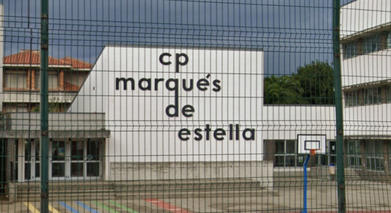 Fachada del Colegio Marqués de Estella. / Alerta