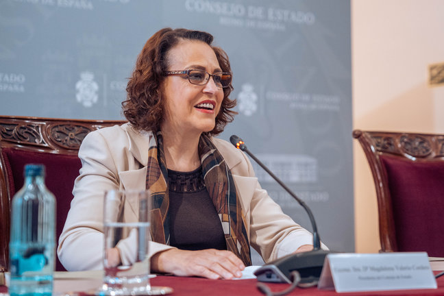 La presidenta del Consejo de Estado, Magdalena Valerio Cordero. / Gabriel Luengas