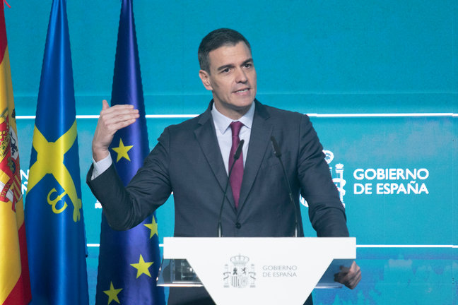 El presidente del Gobierno, Pedro Sánchez. / EP