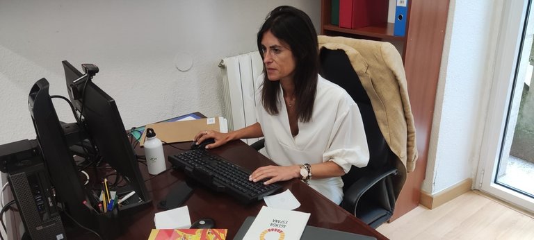 La portavoz de Vox en Santander, Laura Velasco. / Alerta