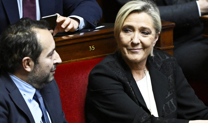 La líder opositora francesa Marine Le Pen. / aee