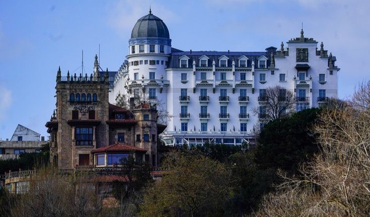Vista del hotel Real en Santander. / Alerta