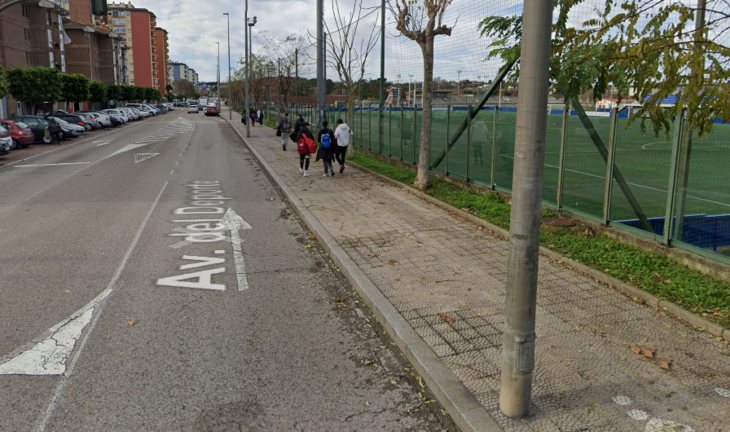 La Avenida del Deporte, en Santander. / Alerta