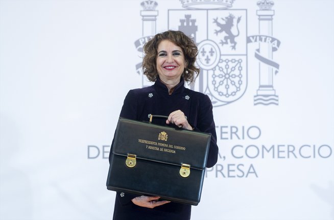 La ministra de Hacienda, María Jesús Montero. EP / Alberto Ortega