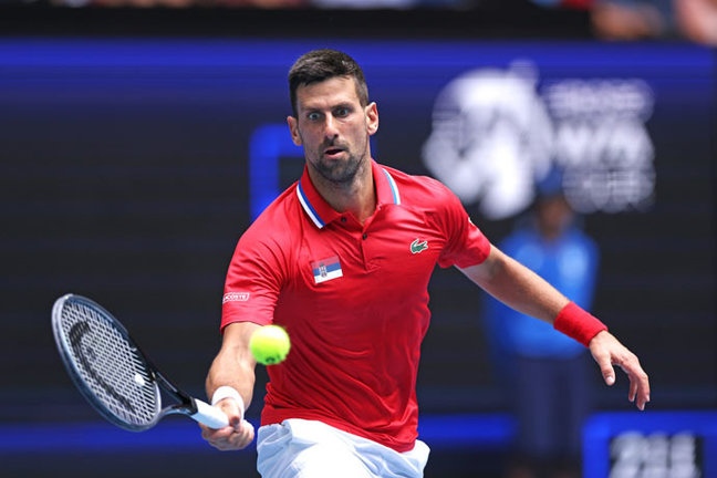 El tenista serbio Novak Djokovic /Richard Wainwright