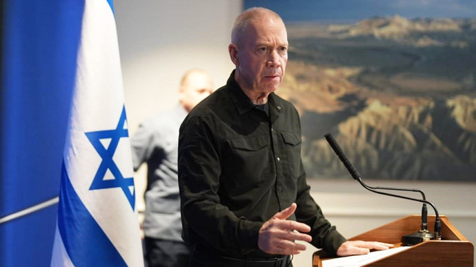 el ministro de Defensa de Israel, Yoav Gallant. / elad m.