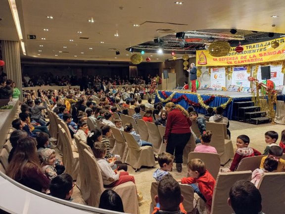 Cientos de niños en el Festival de ATI. / Alerta