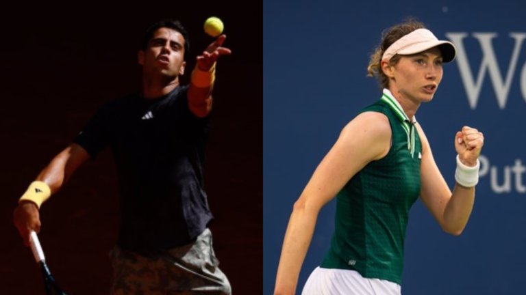 Los tenistas españoles Jaume Munar y Cristina Bucsa. / EP