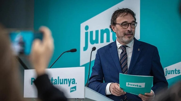El vicepresidente y portavoz de Junts, Josep Rius | Junts