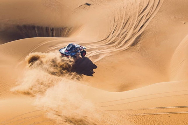 El piloto español Carlos Sainz (Audi) en el Rally Dakar 2024
A.S.O./FREDERIC LE FLOC'H