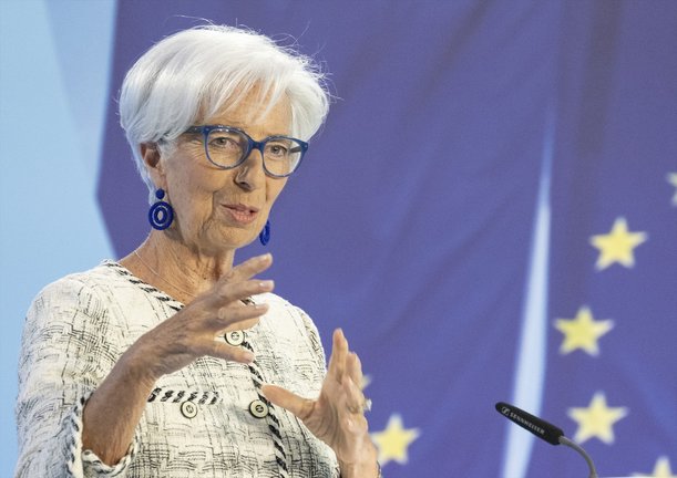 La presidenta del BCE, Christine Lagarde. EP