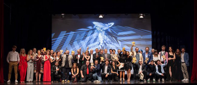 Gala del Festival Internacional de Cine de Piélagos. / AEE
