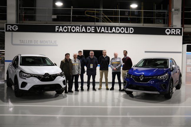 Visita del presidente de la APS, César Díaz, a Renault Group. / Alerta