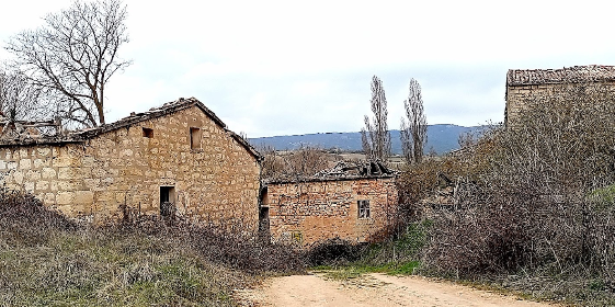 El pueblo abandonado de Bureba. / AEE