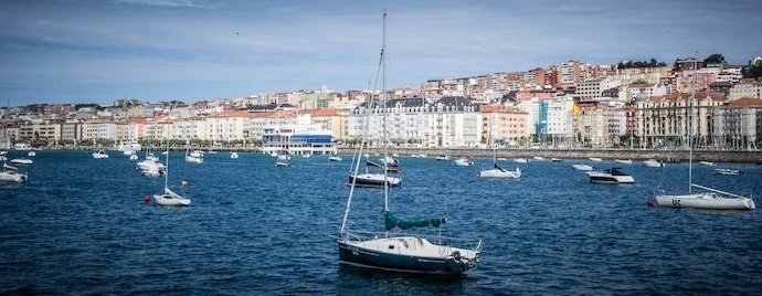 Vista de la Bahia de Santander. 
Foto Nacho Cubero