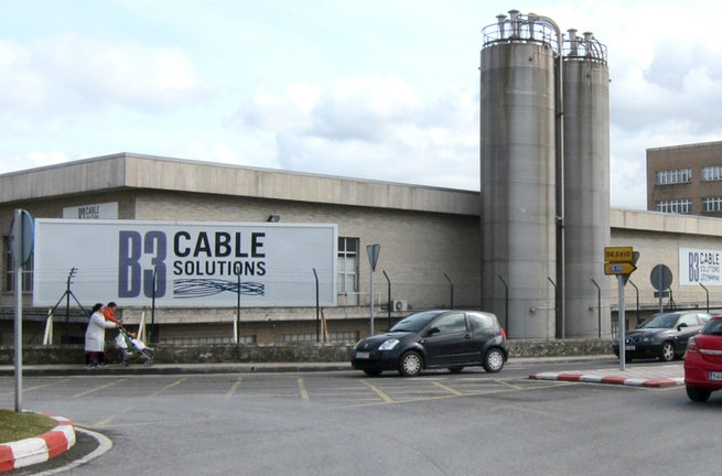 Fachada de B3 Cable Solutions, en Maliaño, municipio de Camargo. / Alerta