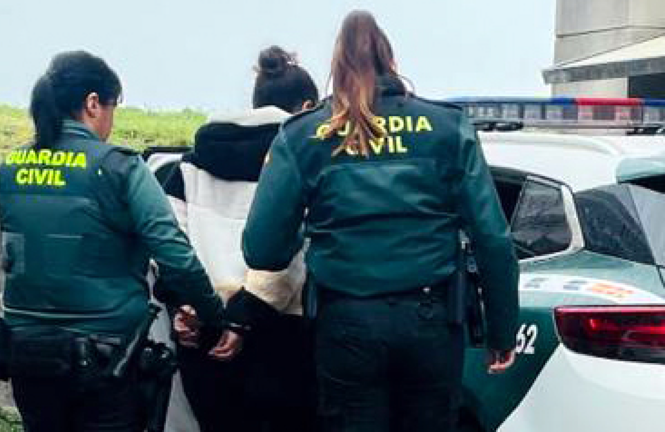 “La Guardia Civil detiene en Castro Urdiales a una mujer con 14 requisitorias judiciales en vigor