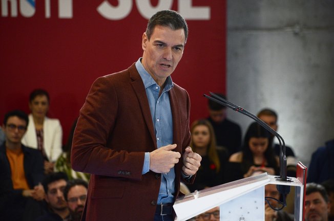 El presidente del Gobierno, Pedro Sánchez. EP / Rosa Veiga
