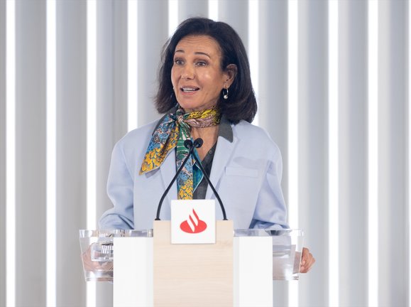 La presidenta del Banco Santander, Ana Botín. EP / Eduardo Parra / Archivo