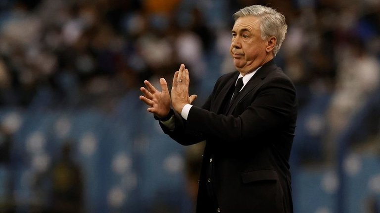 El entrenador del Real Madrid, Carlo Ancelotti. / EFE