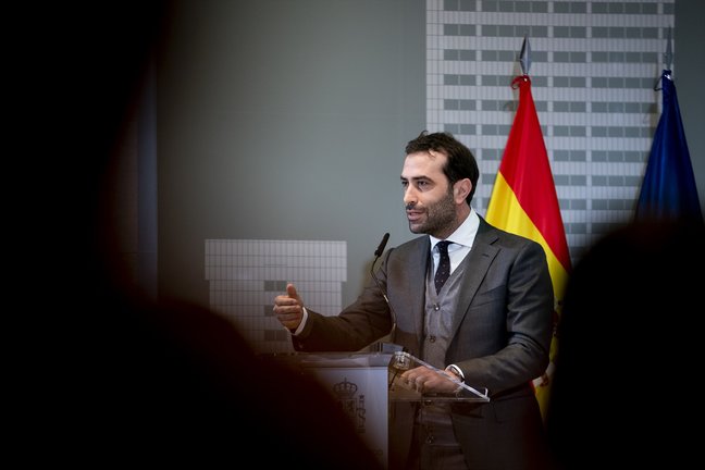 El ministro de Economía, Comercio y Empresa, Carlos Cuerpo. EP / A. Pérez Meca