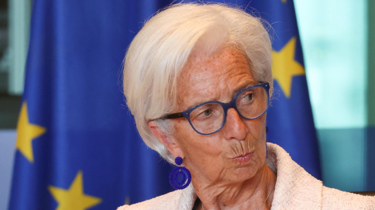 Christine Lagarde, presidenta del BCE. / EFE