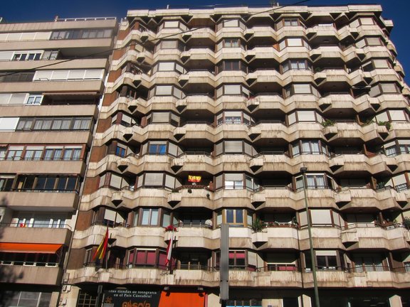 Conjunto de viviendas en Santander. / EP