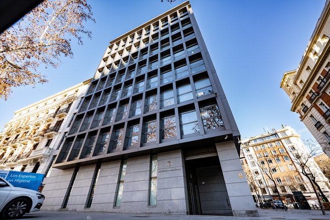 Vista de la fachada de la Audiencia Nacional. EP / Diego Radamés