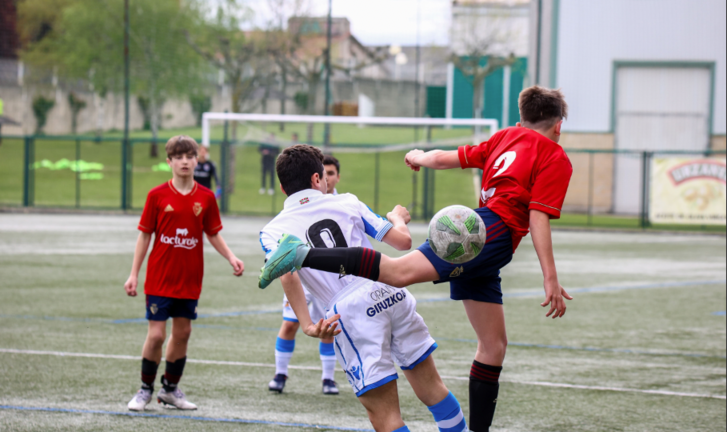 Torneo benéfico de fútbol infantil de Aspace Navarra