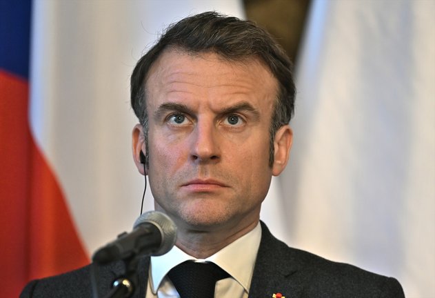 El presidente francés, Emmanuel Macron. EP